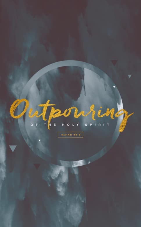Outpouring of the Holy Spirit Church Bulletin