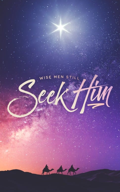 Wise Men Still Seek Him Christmas Bulletin Cover