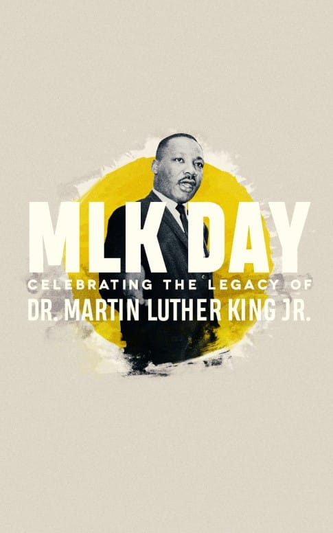 MLK Day Service Bulletin Template