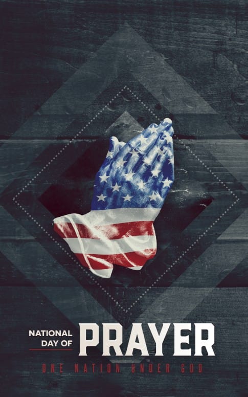 National Day Of Prayer Bulletin Cover