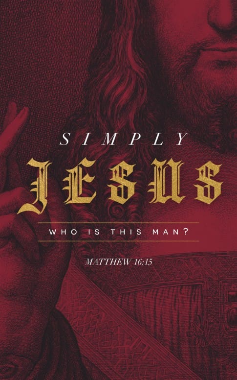Who Is Jesus Christ Church Bulletin Cover