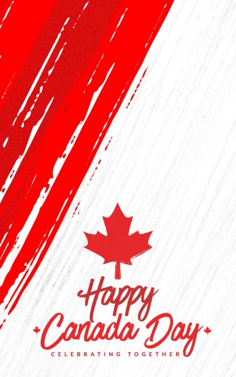 Canada Day Church Bulletin Cover