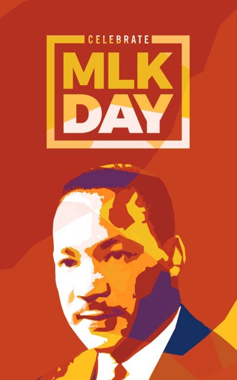 Celebrate MLK Church Bifold Bulletin