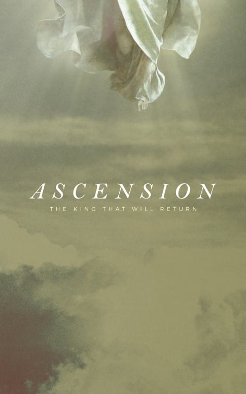 Ascension Day Clouds Church Bifold Bulletin