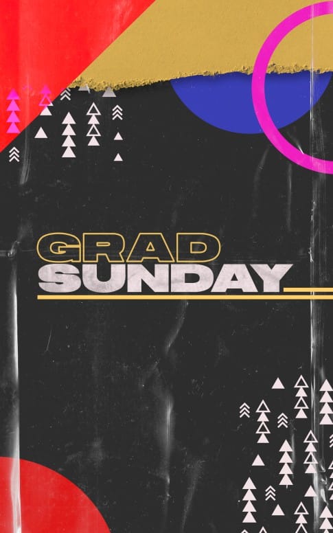 Grad Sunday Church Bifold Bulletin