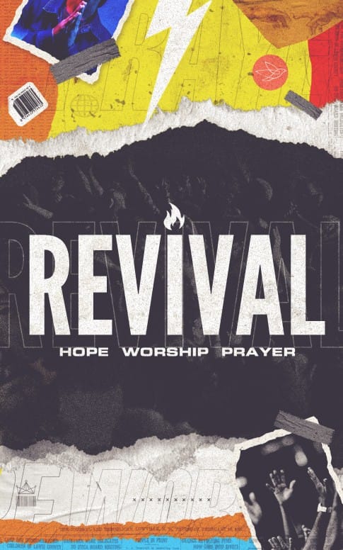 Revival Church Bifold Bulletin