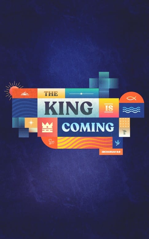 King Is Coming Church Bifold Bulletin