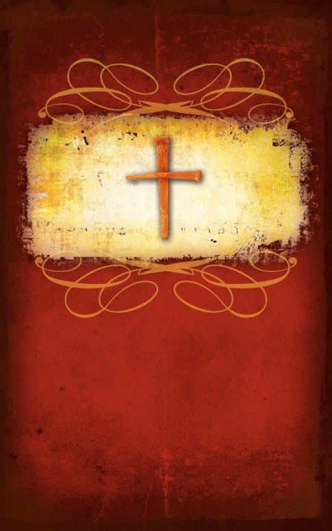 Holy Communion Church Bulletin Cover