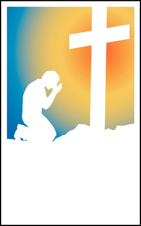 Prayer At The Foot Of The Cross Bulletin Cover