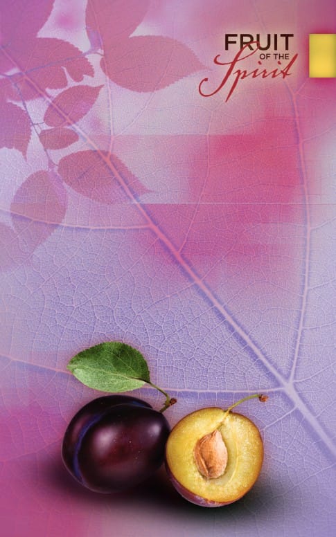 Self Control Fruit Of The Spirit Bulletin Cover