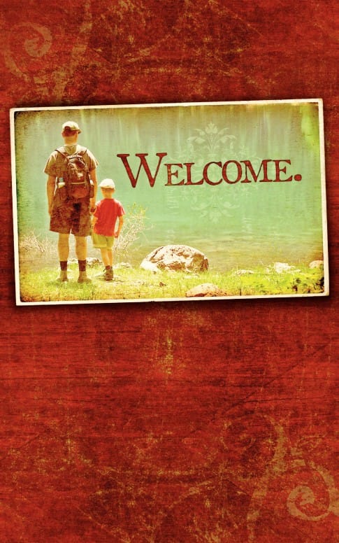 Mimicking Dad Fathers Day Bulletin Cover