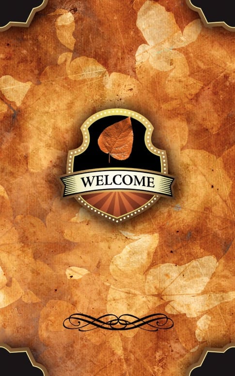 Autumn Welcome Church Program