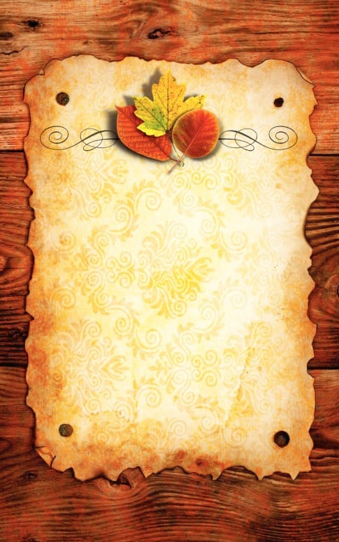 Thanks Offering Bulletin Cover