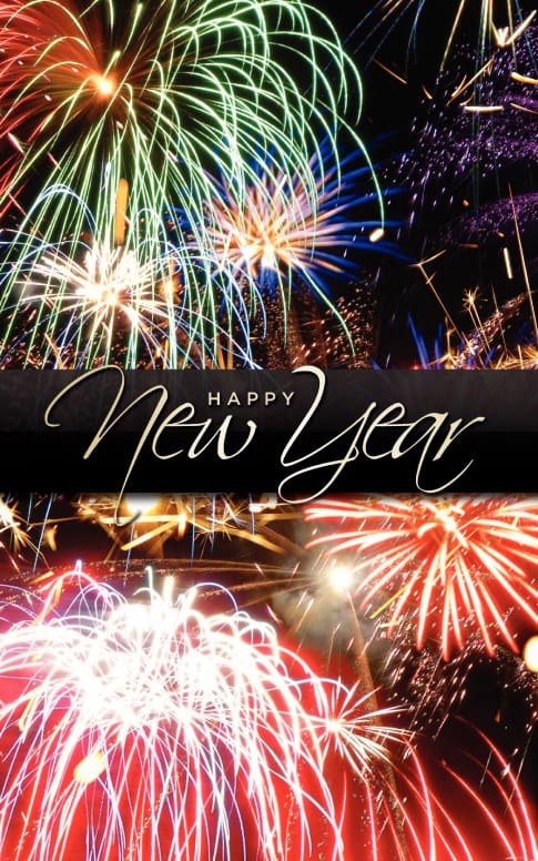 Happy New Year Bulletin Cover