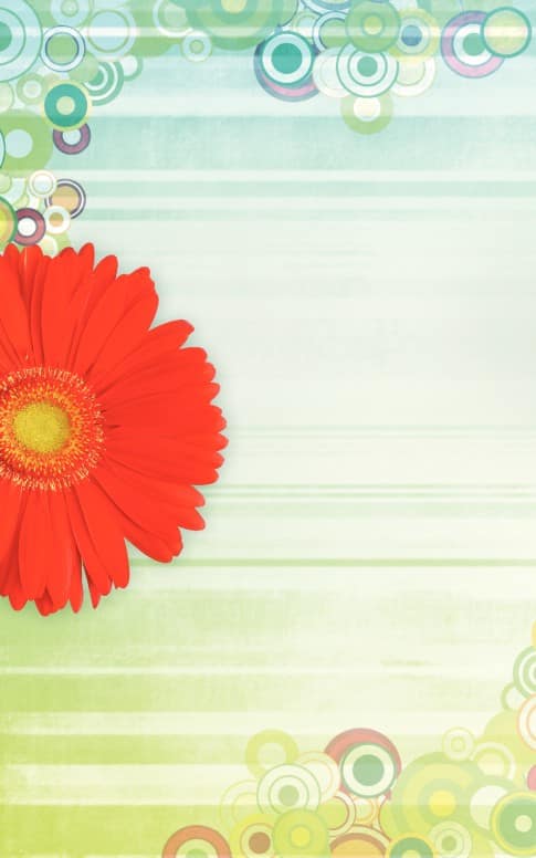 Mothers Day Flower Bulletin Cover