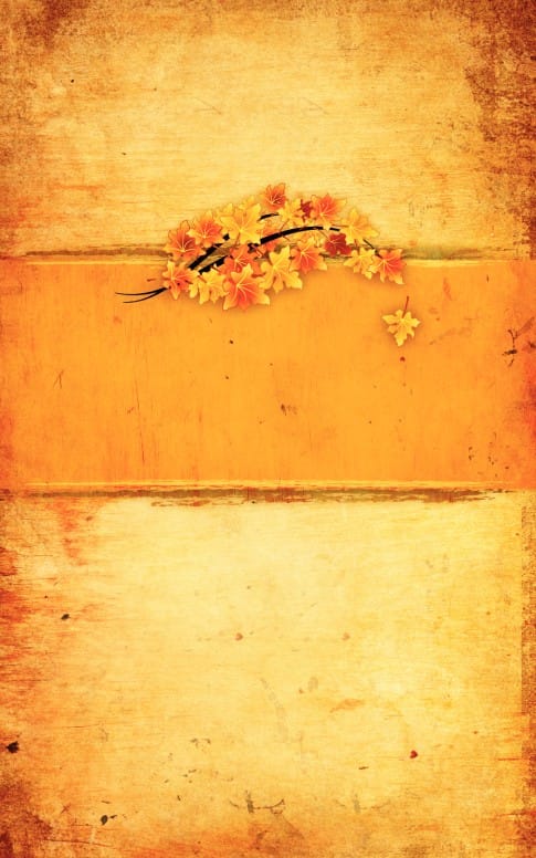 Fall Color Bulletin Cover