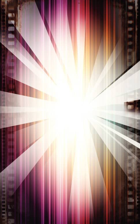 Color Rays Church Bulletin Cover
