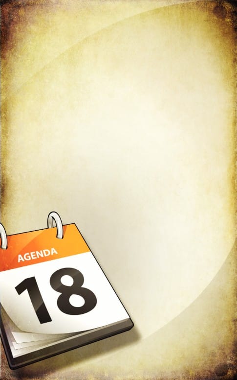 Church Calendar Bulletin Cover