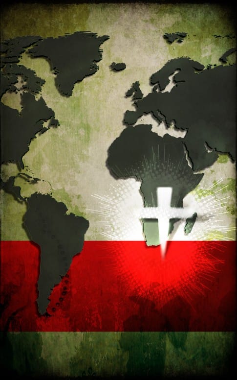 Missions Map Church Bulletin