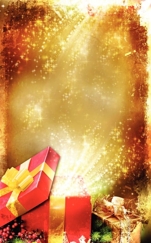 Christmas Gift Church Bulletin Template