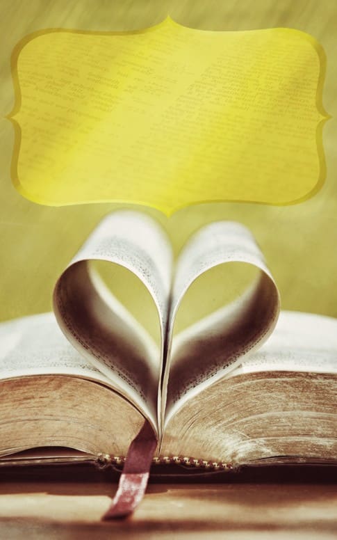 Bible bulletin cover template for Church