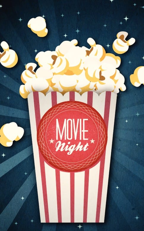 Movie Night Church Bulletin