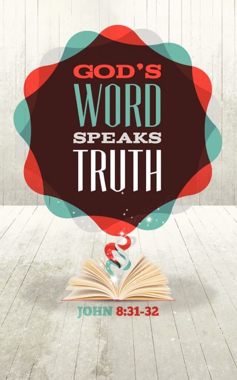 Gods Word Bible Bulletin Cover Template