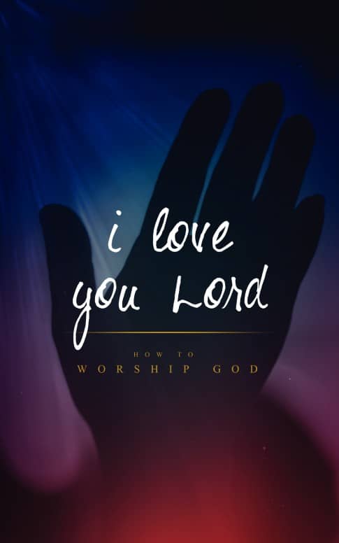 I Love You Lord Christian Bulletin