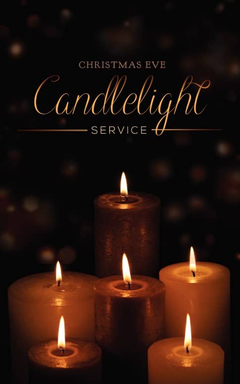 Candlelight Service Religious Bulletin