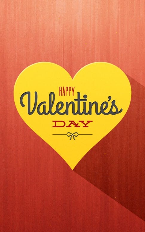 Happy Valentine's Day Greeting Ministry Bulletin