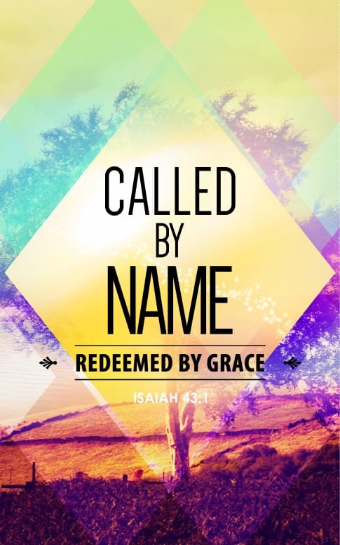 Called by Name Church Bulletin