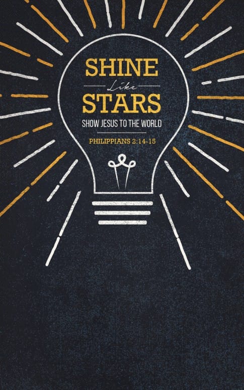 Shine Like Stars Church Bulletin