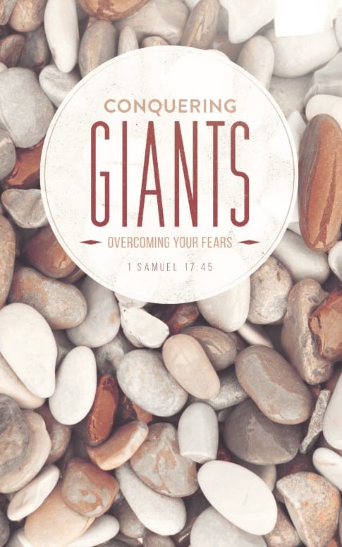 Conquering Giants Overcoming Fear Religious Bulletin