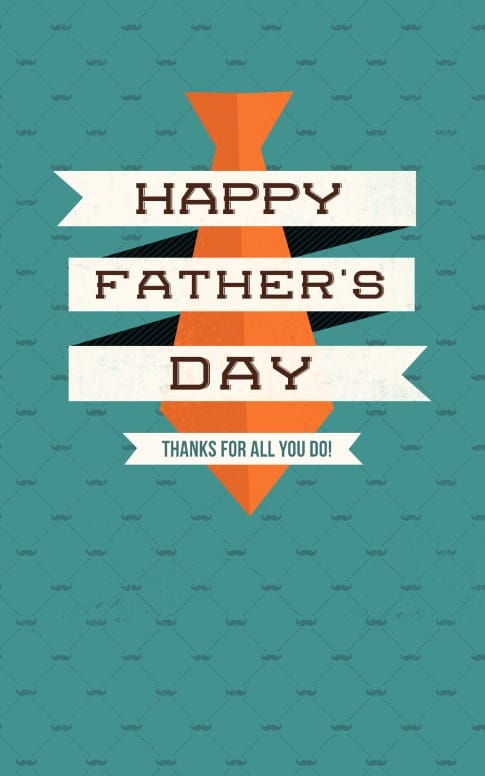 Father's Day Thanks Christian Bulletin