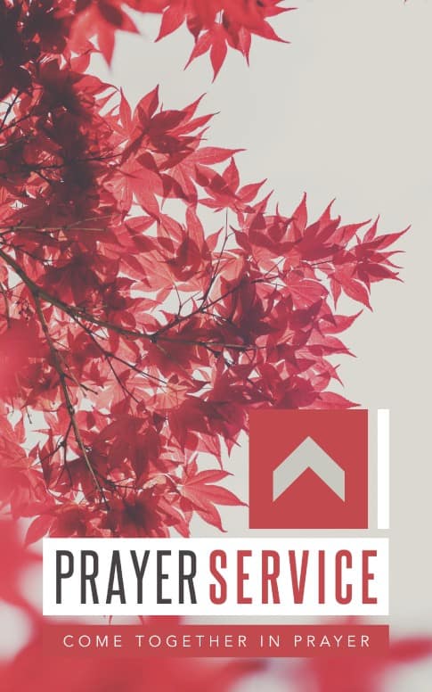 Prayer Service Ministry Bulletin