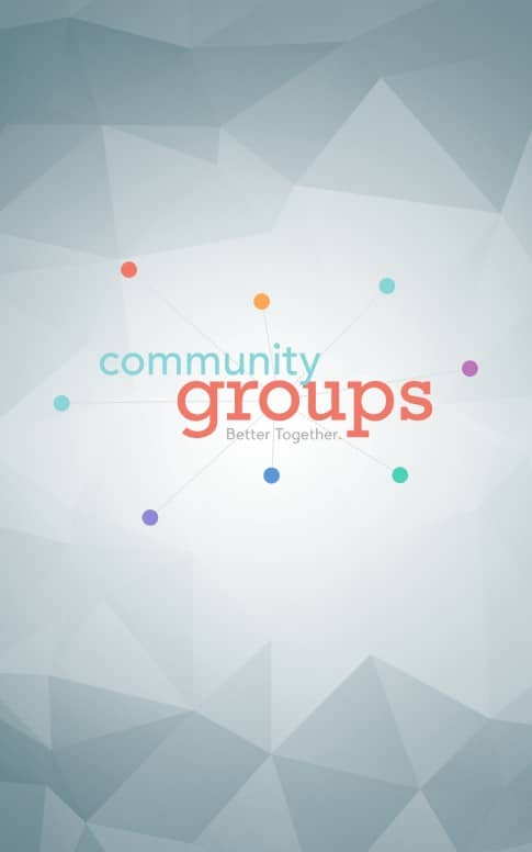 Community Groups Ministry Bulletin