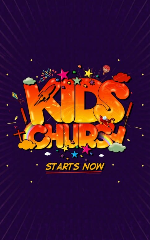 Kids Church Starts Now Ministry Bulletin