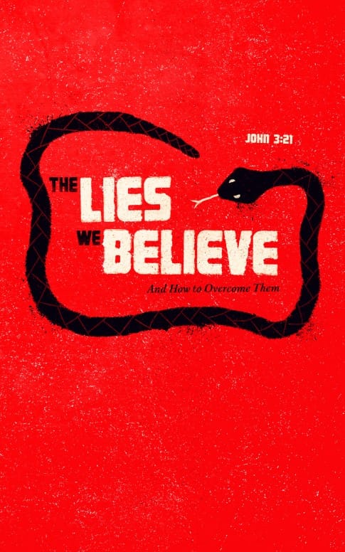The Lies We Believe Church Bulletin