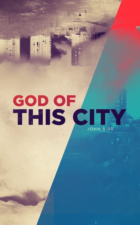 God of this City Church Bulletin
