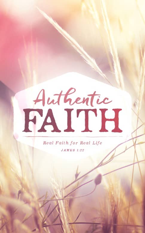 Authentic Faith Church Bulletin