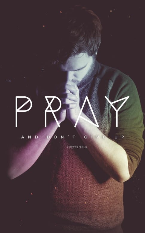Pray Without Ceasing Church Bulletin