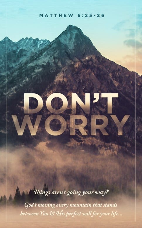 Moving Mountains Church Bulletin