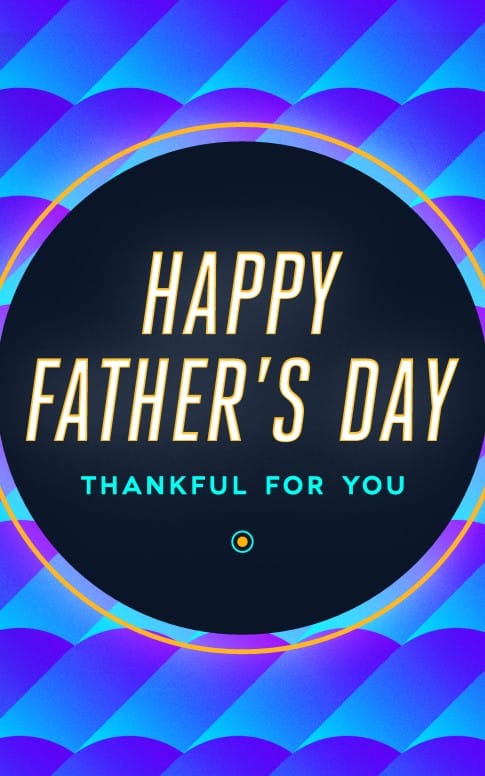Father's Day Church Service Bulletin