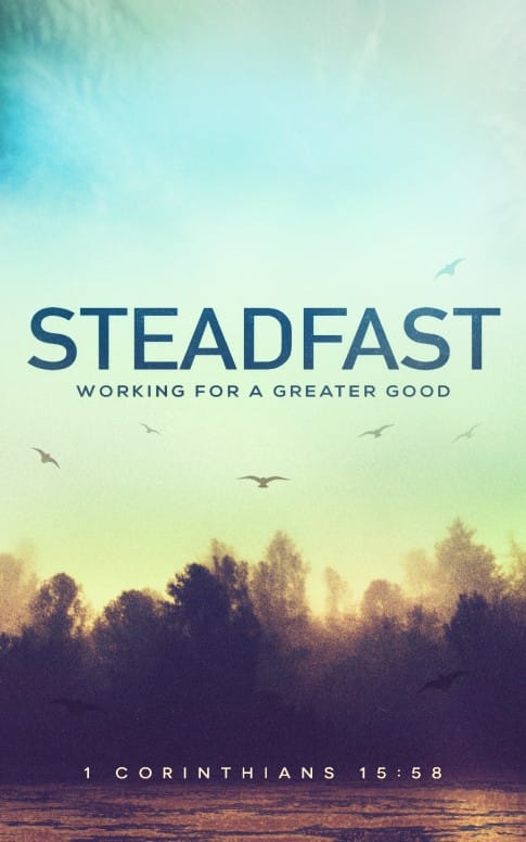 Steadfast Love of the Lord Church Bulletin Cover