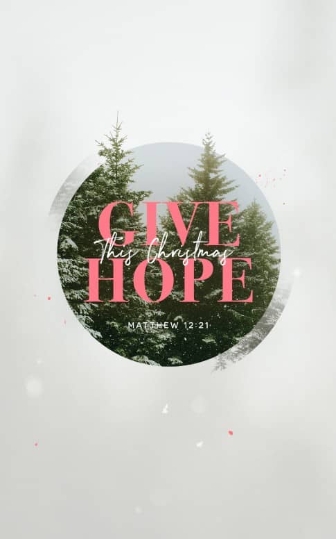 Give The Gift Of Hope Christmas Bulletin
