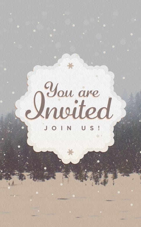 You Are Invited To Christmas Bulletin