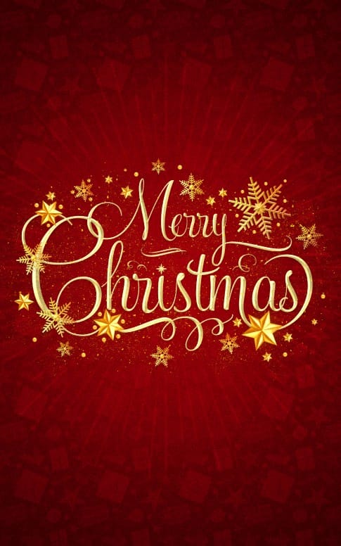 Merry Christmas Service Bulletin Cover