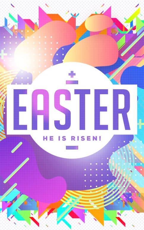 Church Easter Service Bulletin