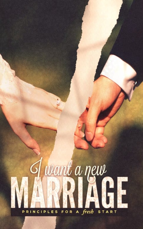 Marriage Restoration Church Bulletin