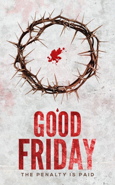 Crown of Thorns Good Friday Church Bulletin